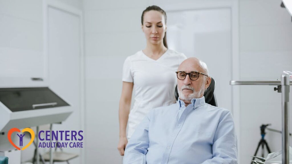 A Man in Blue Long Sleeves Sitting on the Black Chair